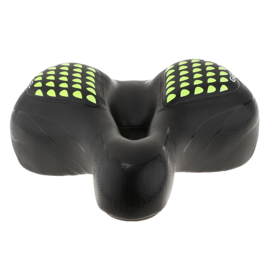 Mountain Bike Road Bicycle Racing Hollow Saddle Seat Thick and Wide Saddle