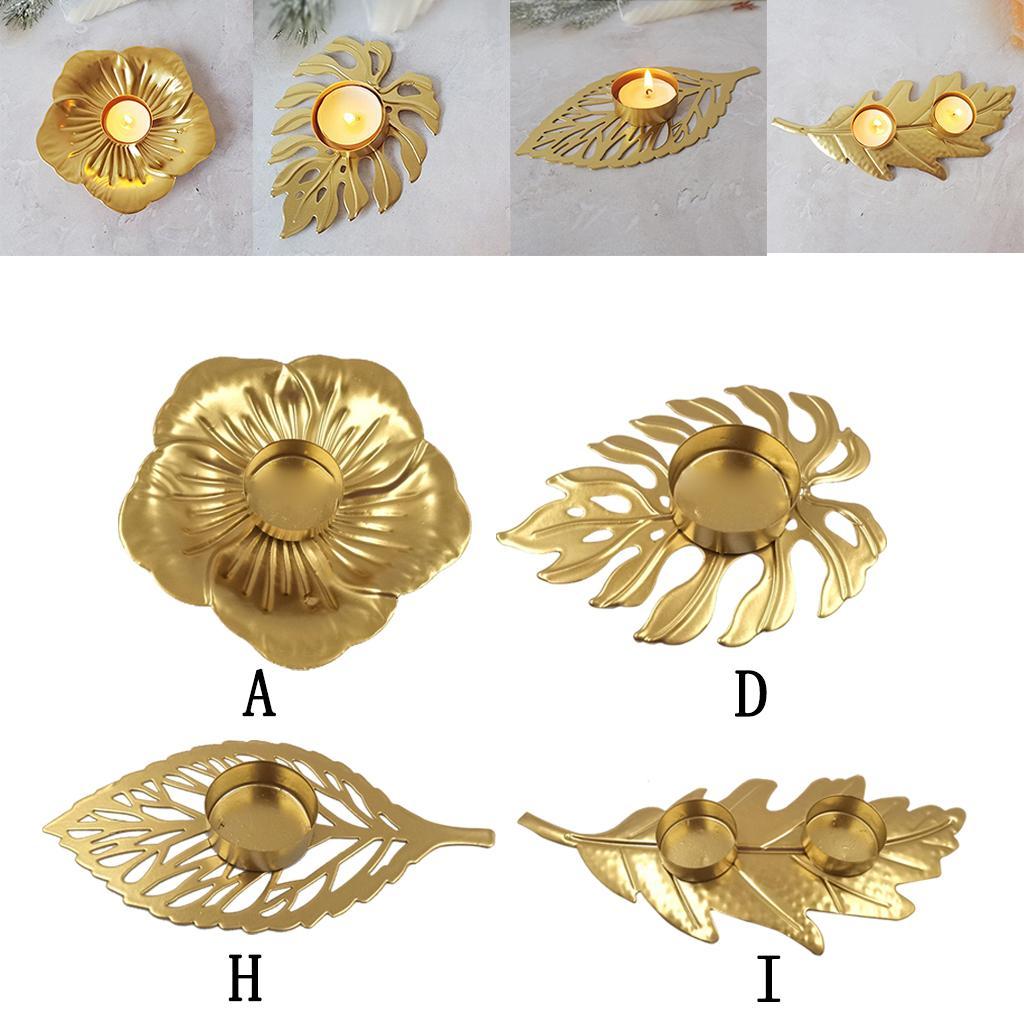 Nordic Candle Holder Candlestick Ornament for Pillar Candles Decorative A