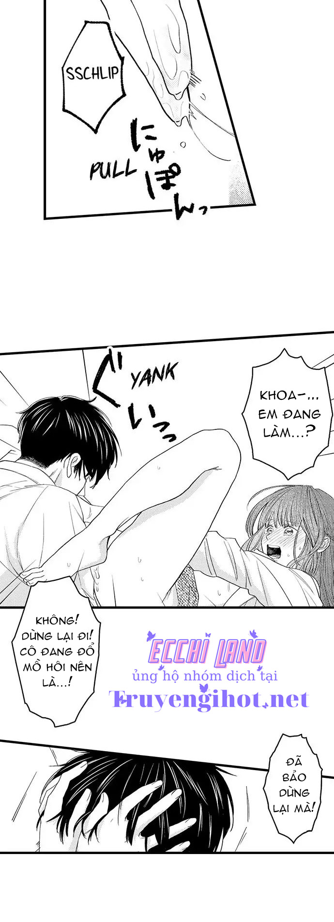 tháng 4, ngăn cách được xóa bỏ, em đã trở thành người lớn để có thể ôm cô (full) chapter 8.2 8