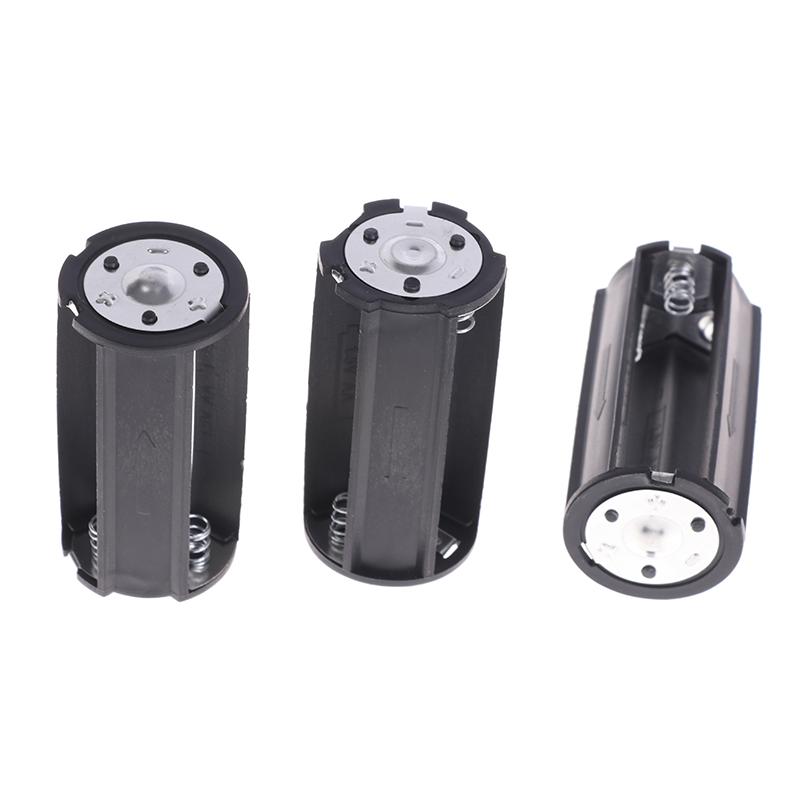 1/3 Cái 3x AA Đến Kích Thước Pin Adapter Chuyển Đổi Giá Đỡ Hộp Thả Vận Chuyển Màu sắc: 3 cái