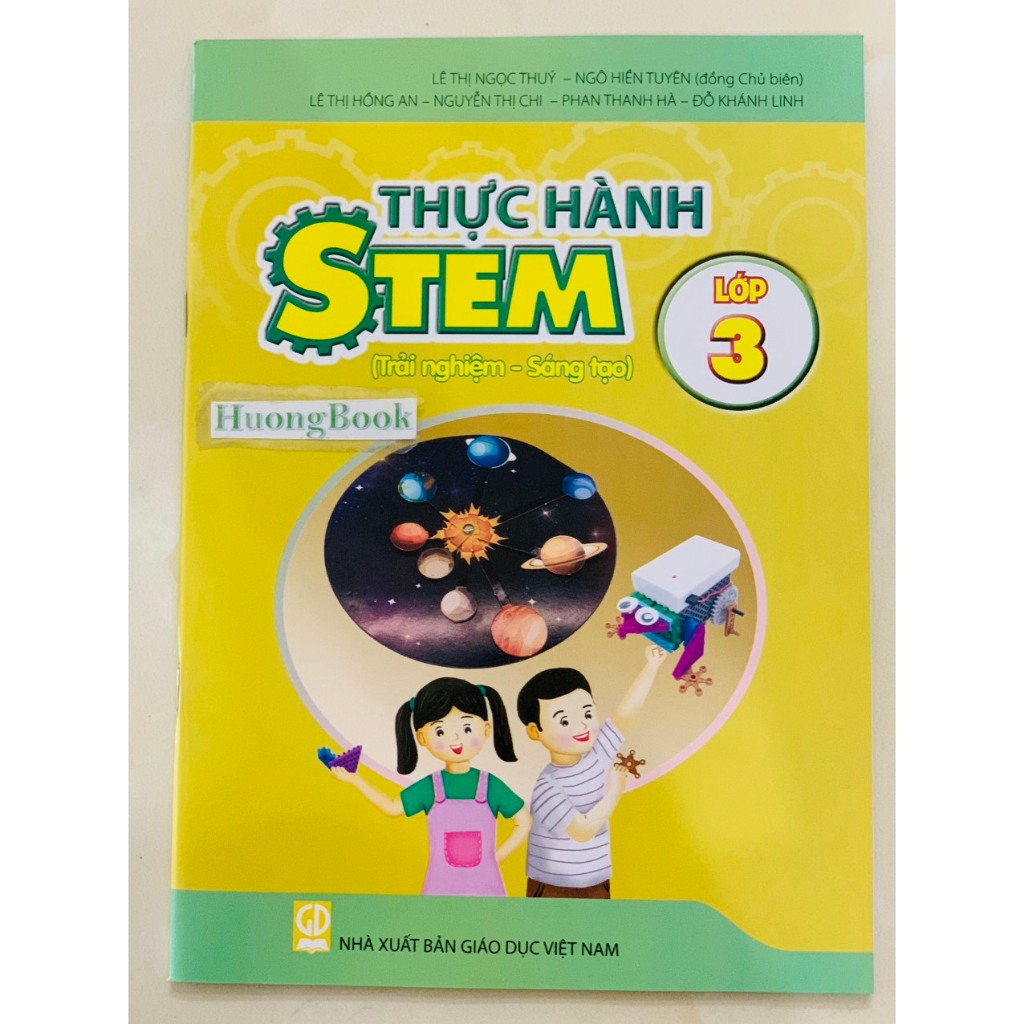 Sách - Thực hành stem lớp 3 ( trải nghiệm - sáng tạo ) - 2023