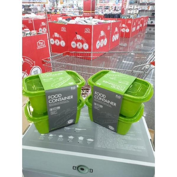 Sét 2 Hộp Bảo Quản Thực Phẩm Cao Cấp P&Q 800ml