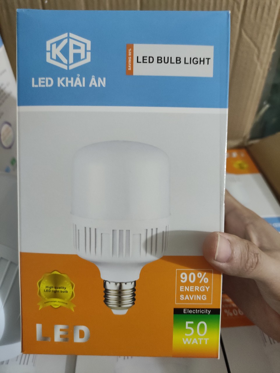 combo 10 bóng đèn led 50w KA giá sỉ