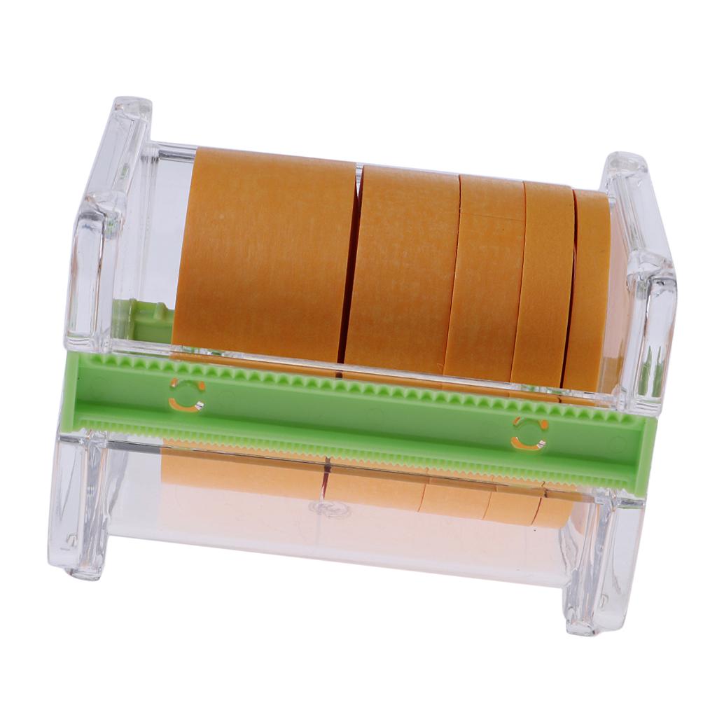 Băng Dính Mô Hình Hộp Dụng Cụ Tổ Chức W/5 Cuộn Đắp Mặt Nạ Băng Keo 5 Kích Thước