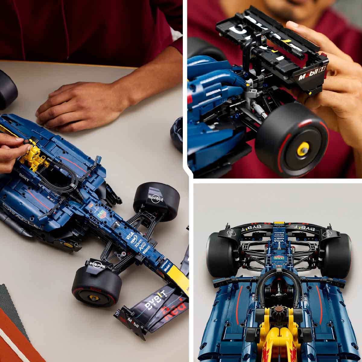 LEGO TECHNIC 42206 Đồ Chơi Lắp Ráp Siêu Xe Oracle Red Bull Racing RB20 (1639 chi tiết)