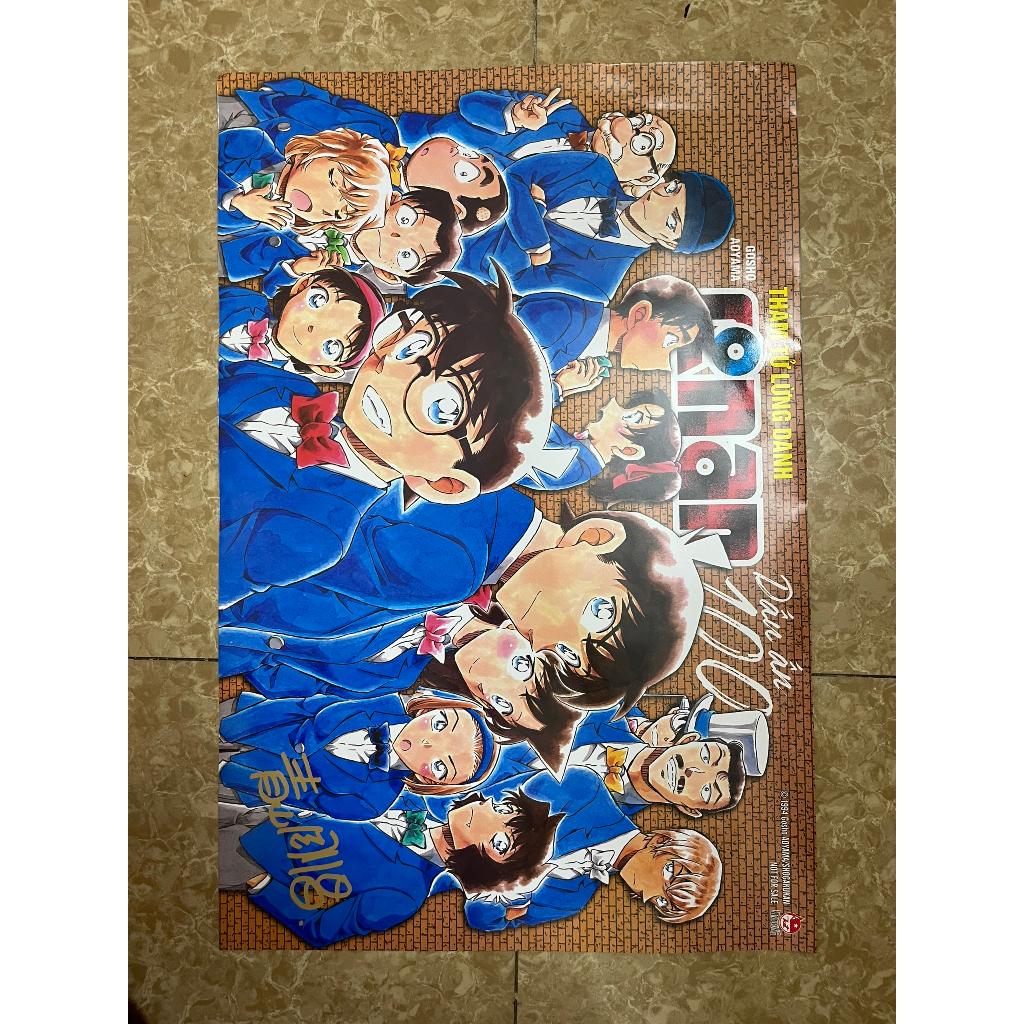 Poster Thám tử lừng danh Conan Off - Dấu ấn 100 - Fes Aniani #2 - NXB Kim Đồng