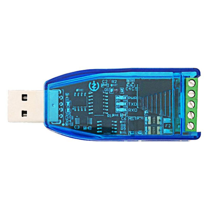 Isolated Industrial USB to RS485 Communication Module TVS Protection Converter R9JA
