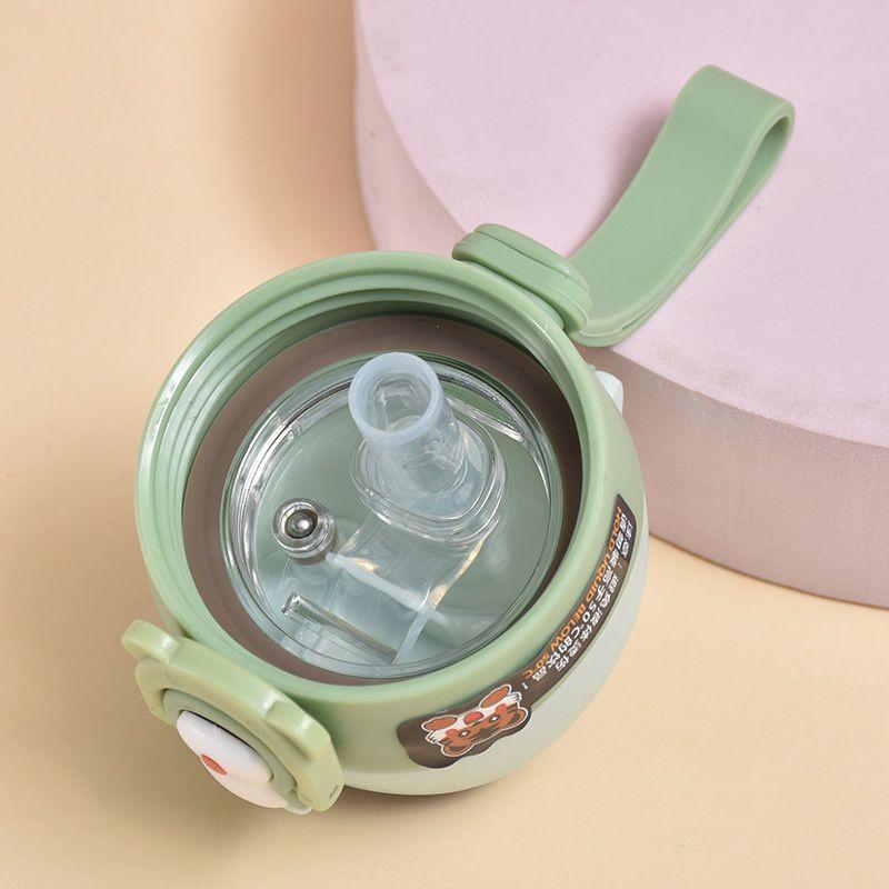 Bình giữ nhiệt trẻ em bảo nhiệt độ hình gấu 450 ml