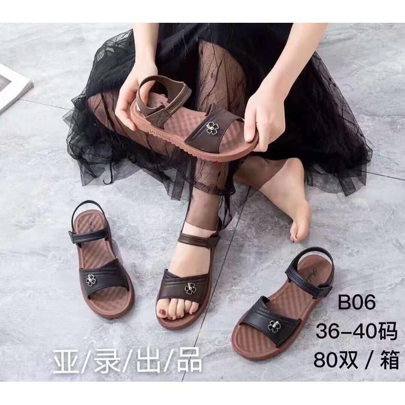 Dép sandan cao su giả da cho người lớn size 36-39