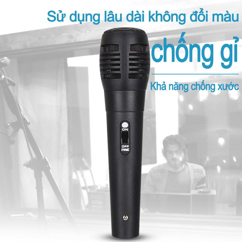 Micro đa năng / Micro Karaoke cho loa kéo Daile / Aige / Zansong V12 (đen)