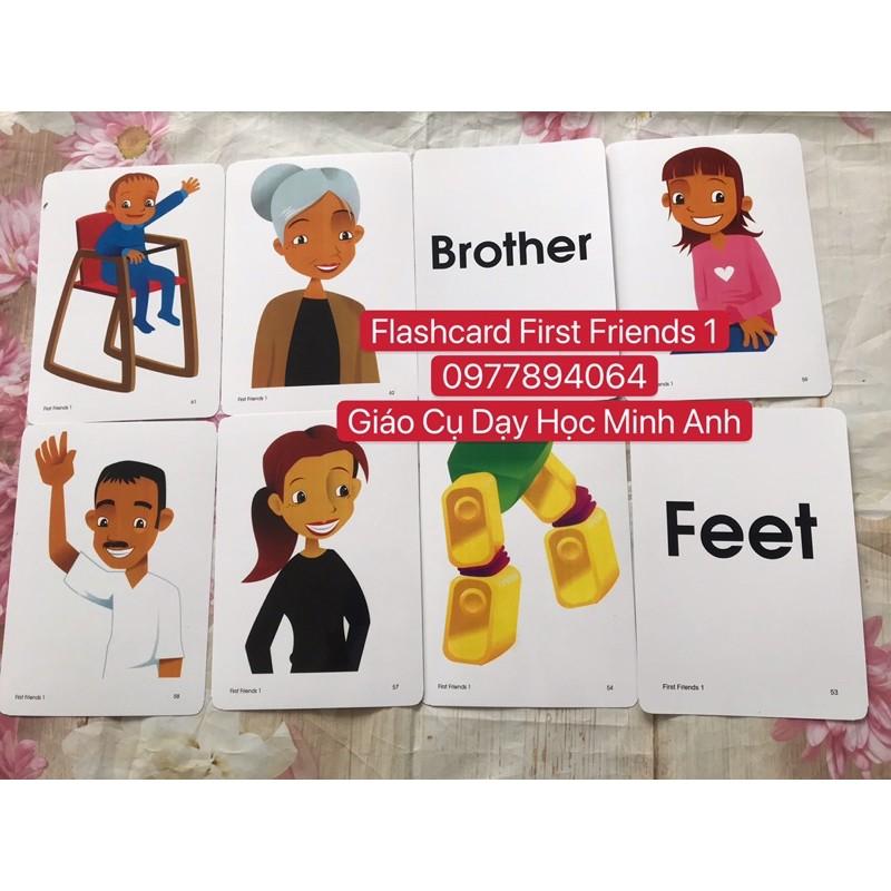 Flashcards First Friends 1-2 ️phiên bản 1st ️Thẻ Tiếng Anh dạy trẻ mầm non