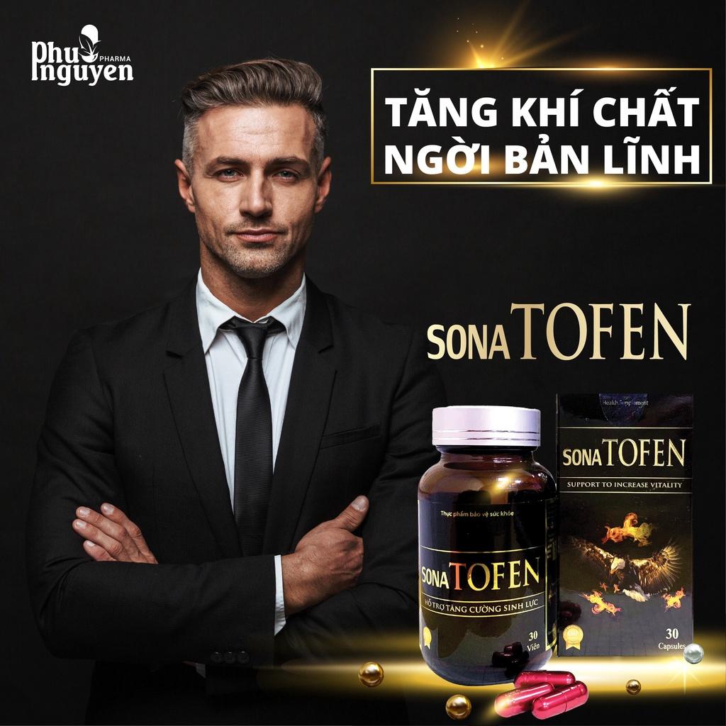 Viên Uống Giúp Bổ Thận Hỗ Trợ Tăng Cường Sinh Lực Phái Mạnh SonaTofen - Hộp 30 viên