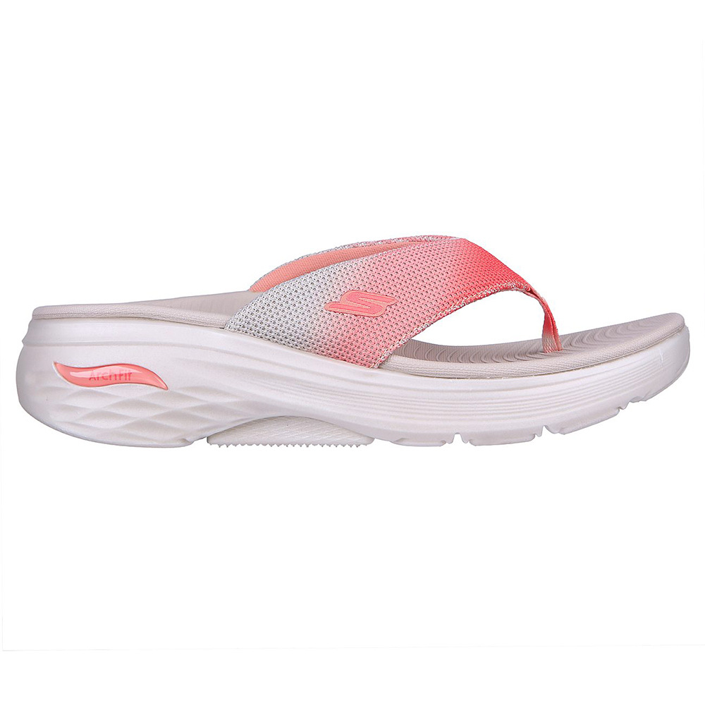 Skechers Nữ Dép Xỏ Ngón Sandals Max Cushioning - 140500-NTCL