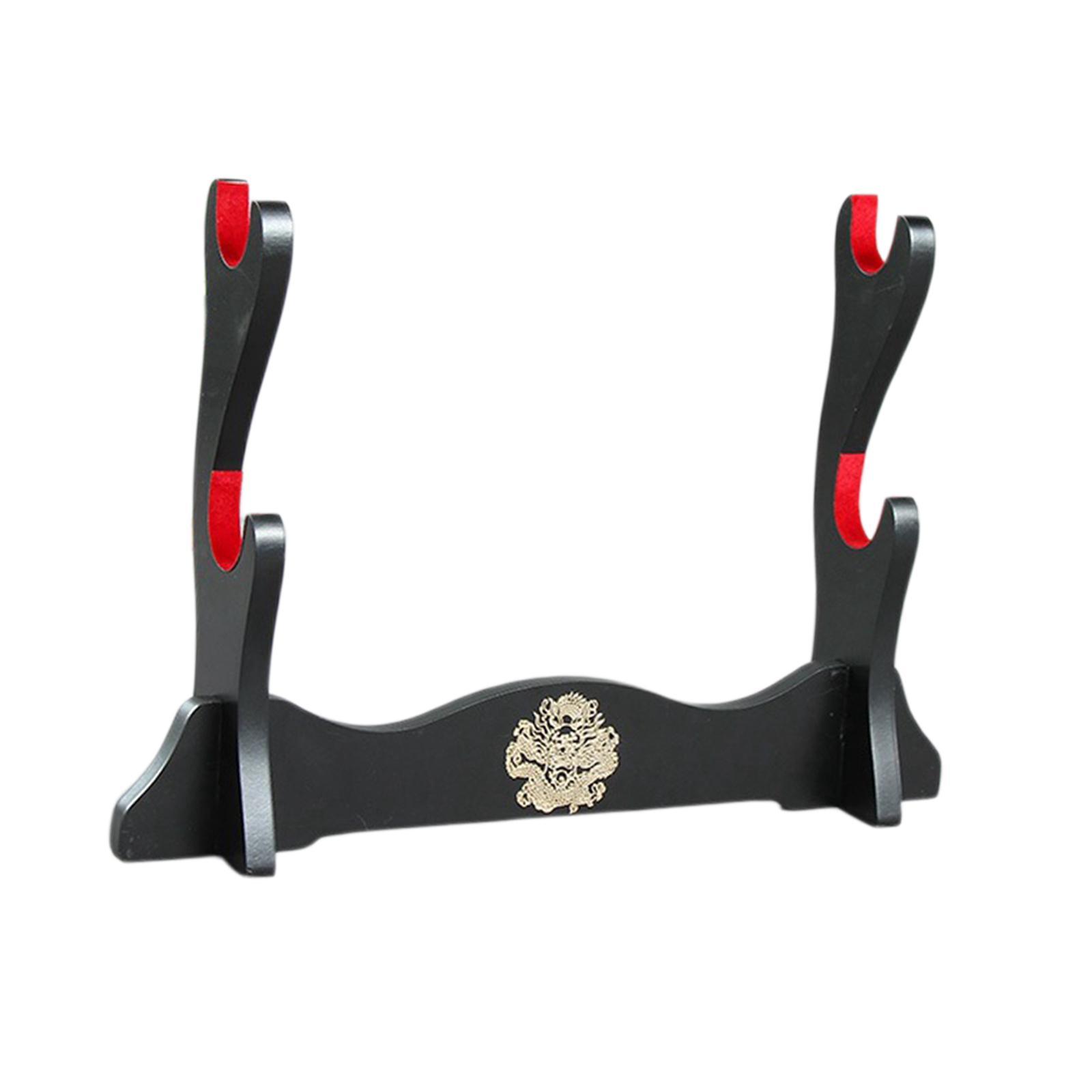 Samurai  Stand Horizontal Bracket Display for Wakizashi Flute Dojo