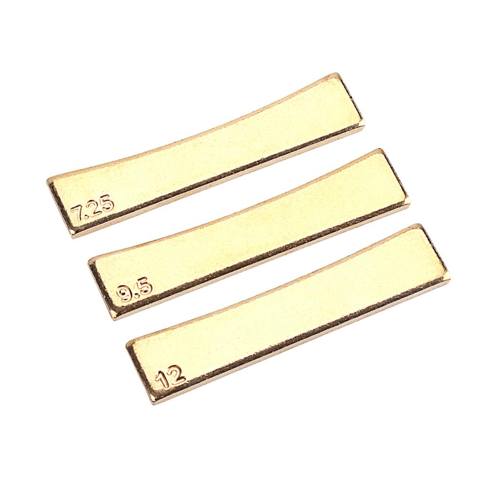 3 Ghita Điện Công Cụ Sửa Chữa Kim Loại Fretboard Báo Chí Caul Miếng Vàng