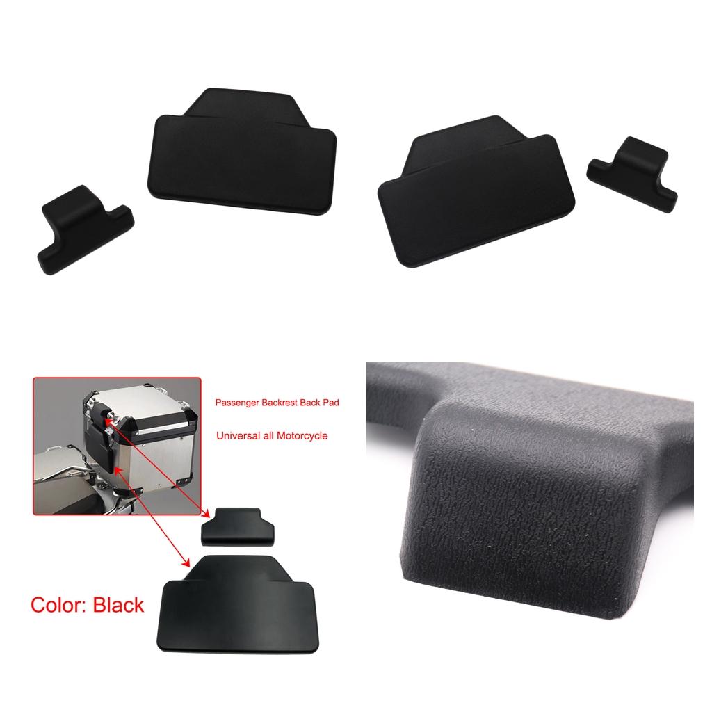 2x Rear Back Tail Top Case Cushion Backrest For R1200GS F800GS R1250GS