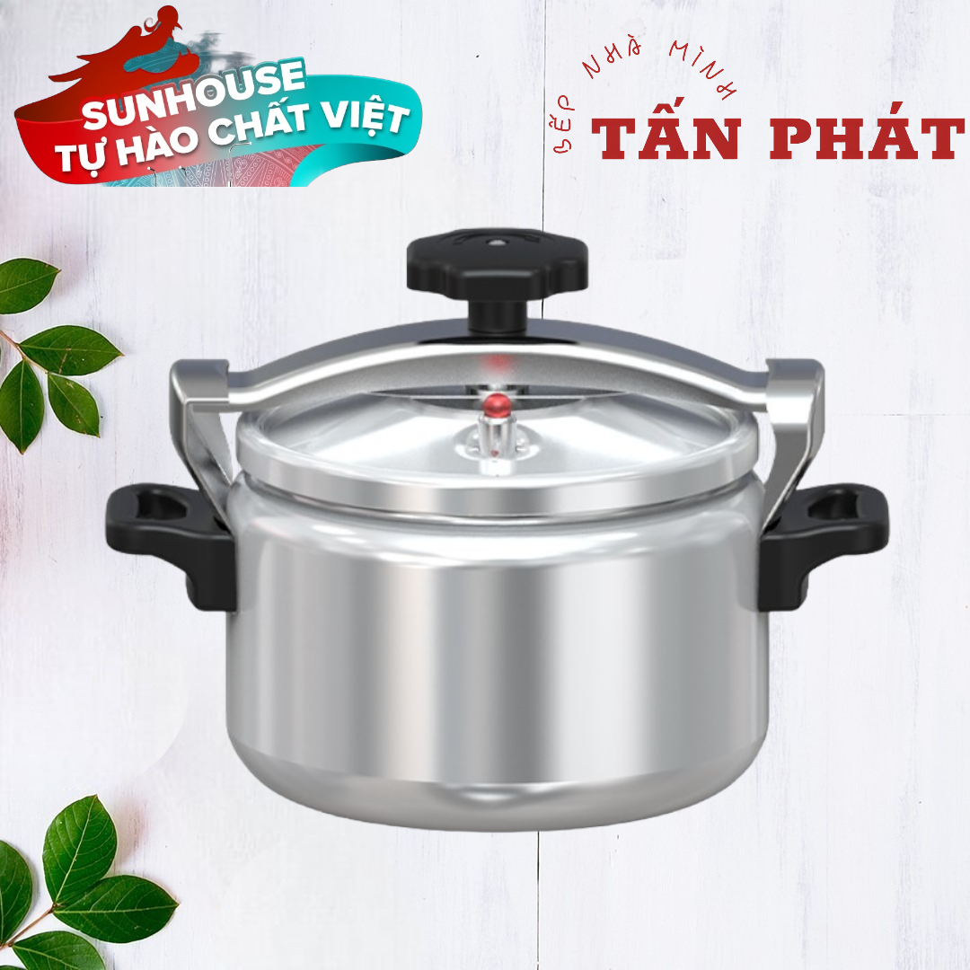 Nồi áp suất nhôm Sunhouse 5L - 6L hàng chính hãng