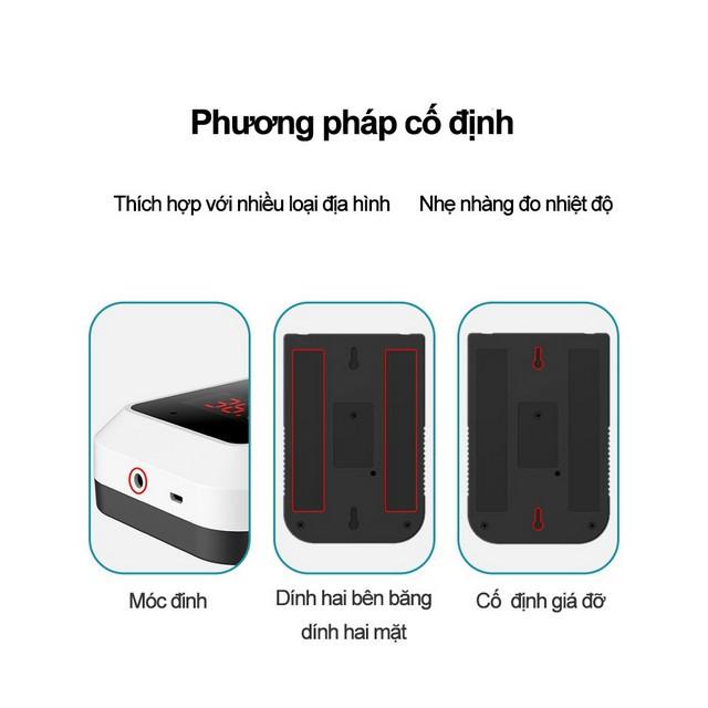 Máy đo nhiệt độ Thân Nhiệt treo tường tự động K3