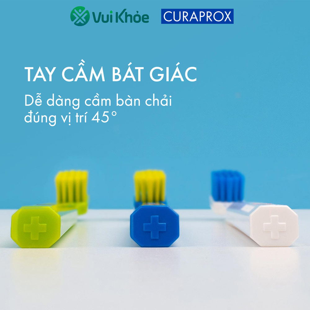 Bàn chải đánh răng Curaprox CS 5460 Ultra Soft lông siêu mềm