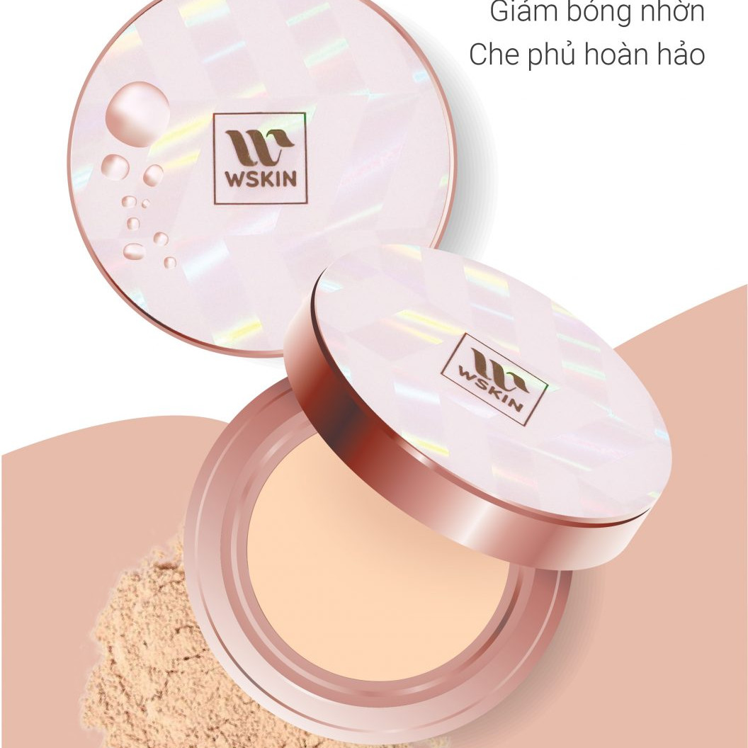 Phấn Nén Đông Y Cao Cấp Wskin Luxury Powder Pact