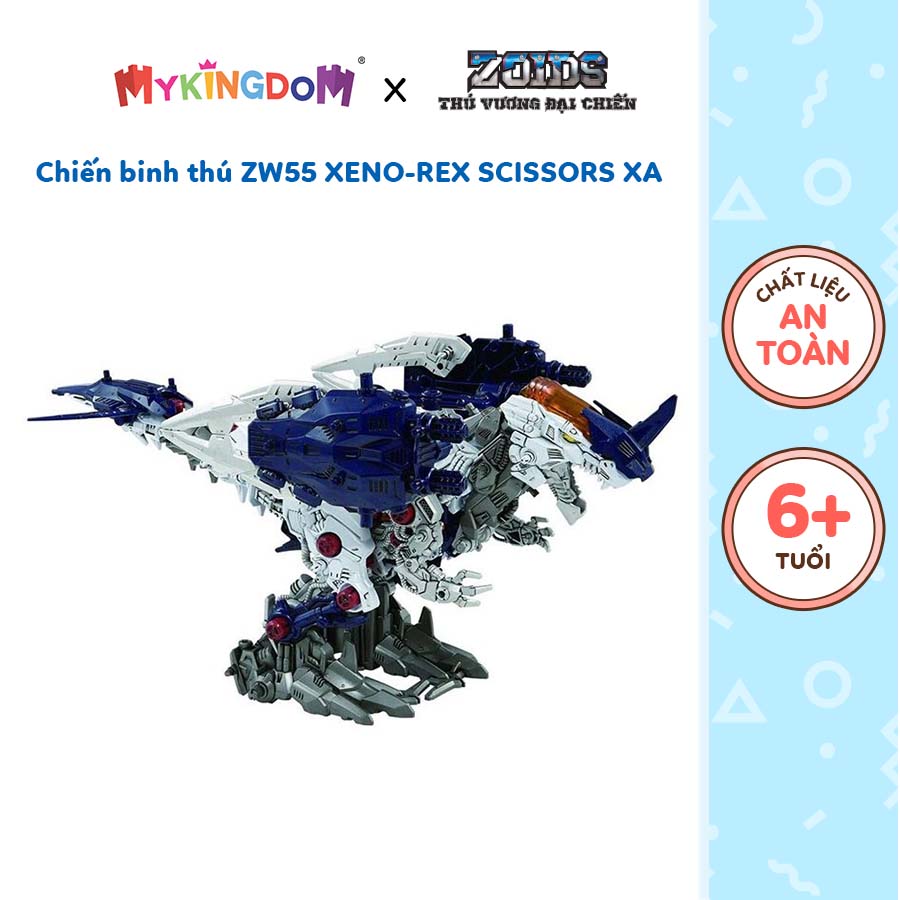 Đồ Chơi ZOIDS Chiến Binh Thú ZW55 Xeno-Rex Nâng Cấp Cận Chiến 153917