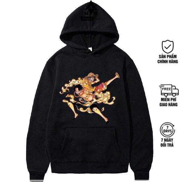 Áo Hoodie Đen Trắng Nam Nữ MŨ RƠM cool , Vải Nỉ Ngoại Dầy Dặn