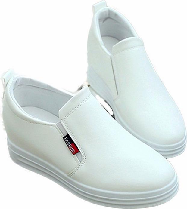 Giày Sneaker Nữ Độn Đế Dáng C65