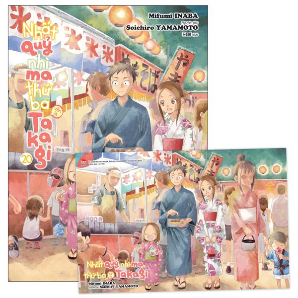 Sách - Nhất Quỷ Nhì Ma, Thứ Ba (Vẫn Là) Takagi - Tập 20 - Tặng Kèm Postcard