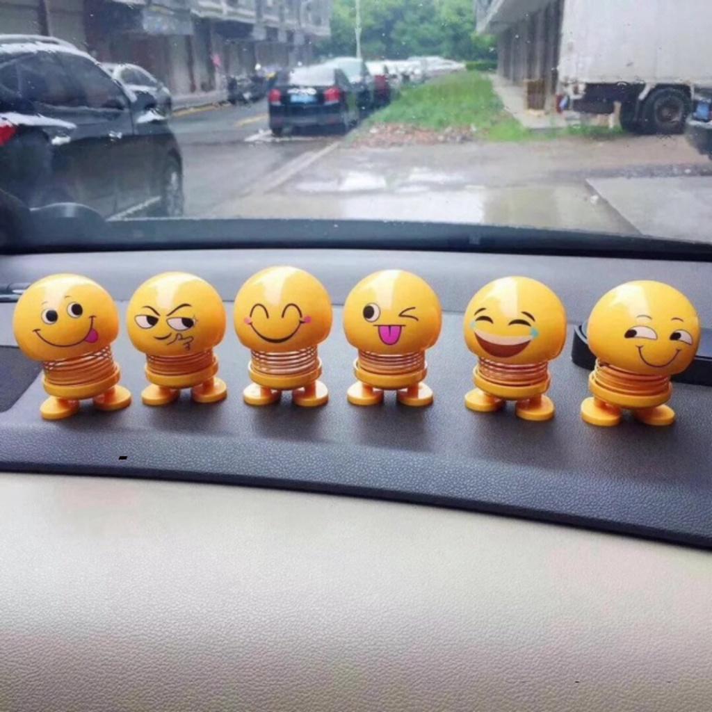 Thú nhún emoji lò xo vui nhộn