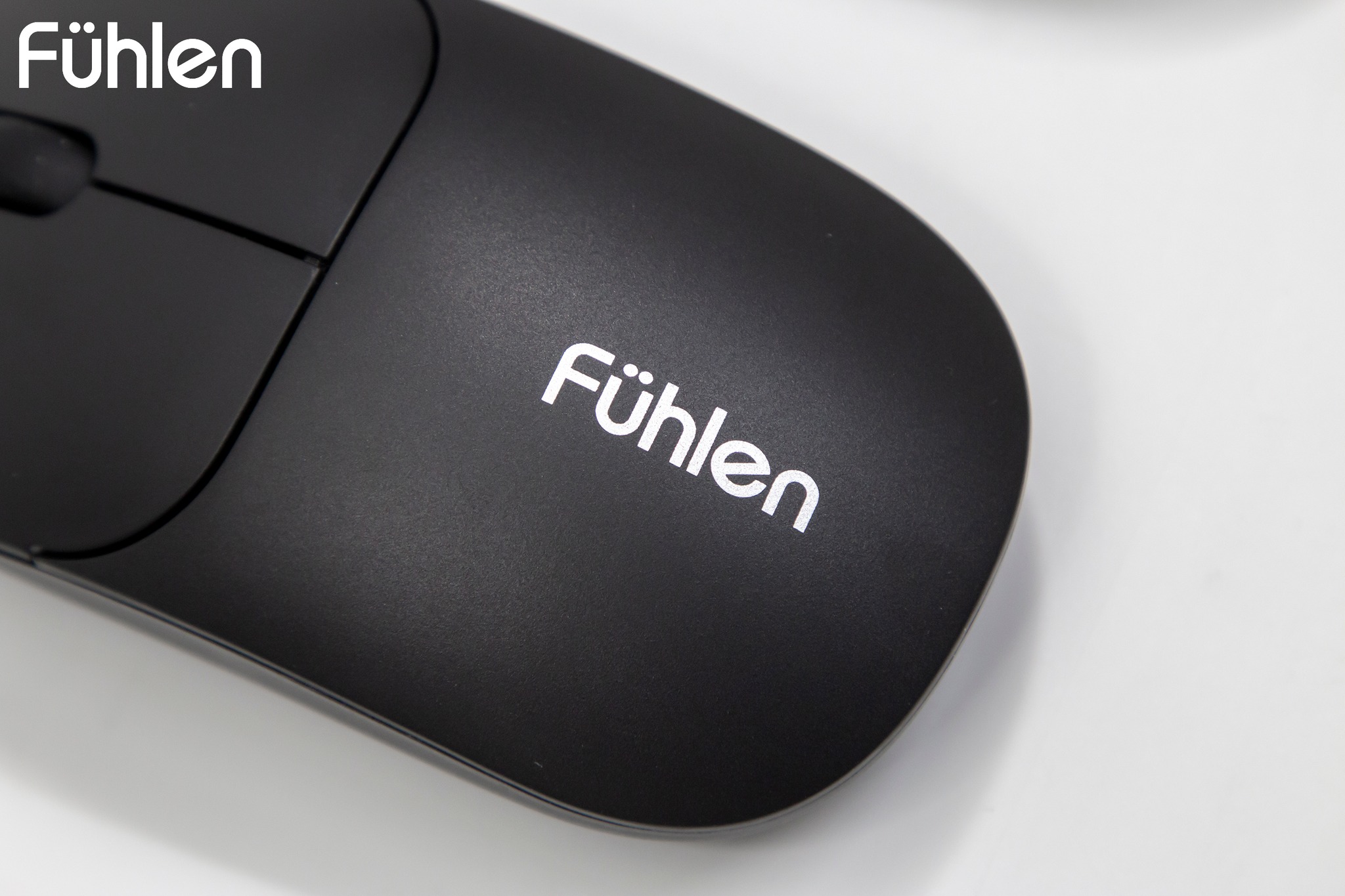 Chuột không dây Fuhlen M07s Wireless, Công thái học, Tặng kèm pin- Hàng chính hãng