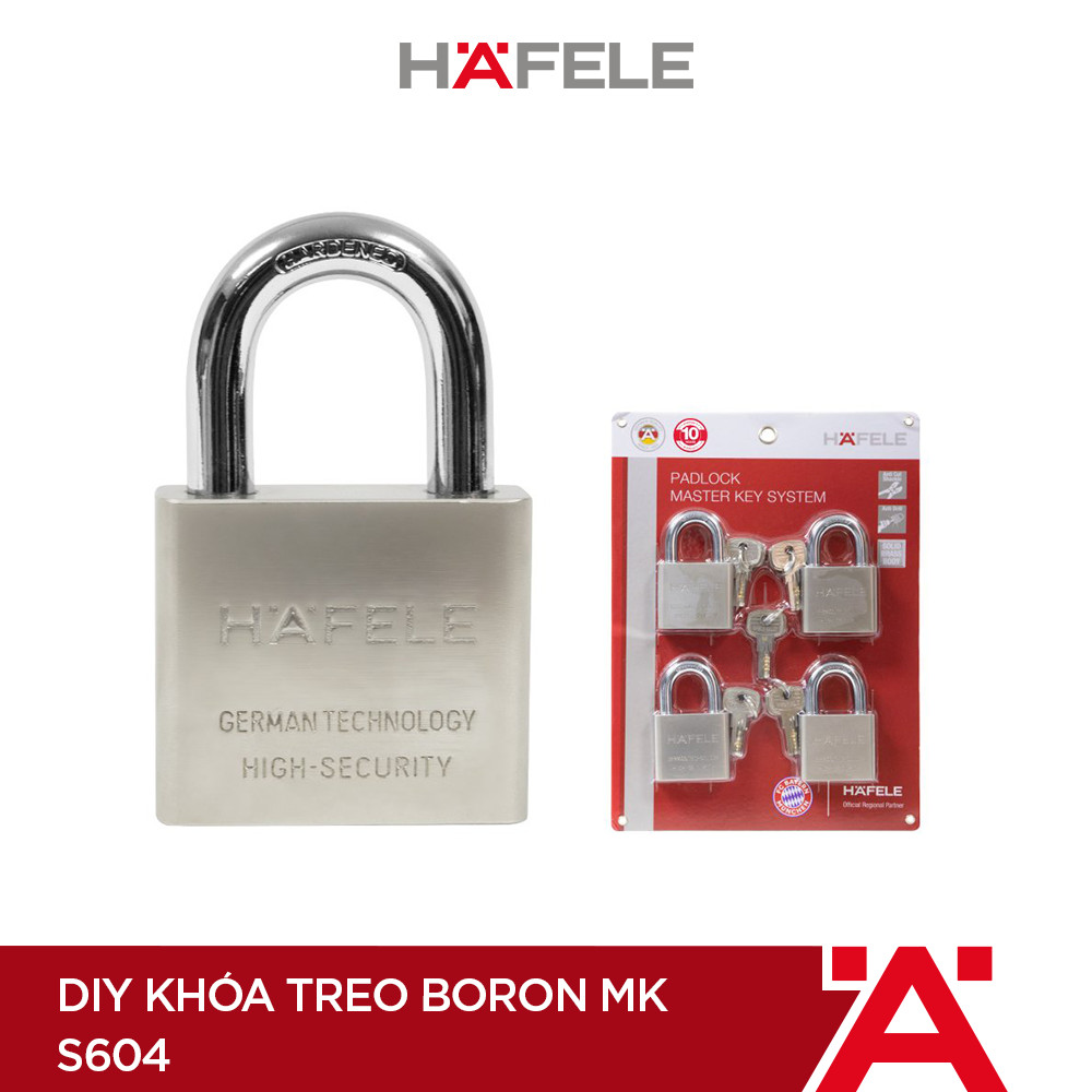 DIY Khóa Treo Boron MK Hafele S604 - 482.01.948 (Hàng chính hãng)