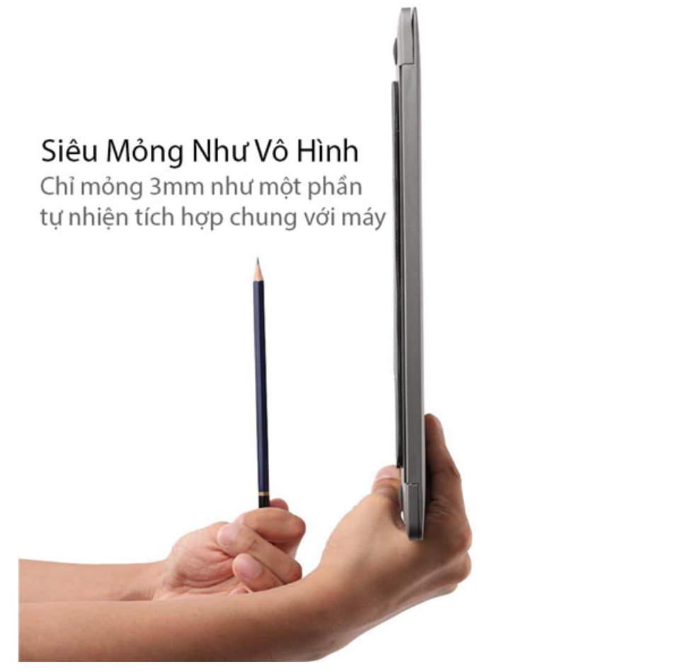 Giá Đỡ Laptop Di Động Siêu Mỏng MOFT Stand - Hàng Chính Hãng