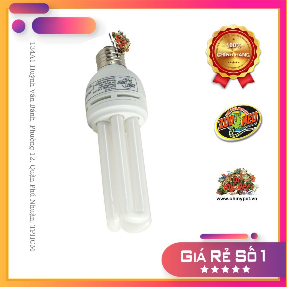 Đèn huỳnh quang cung cấp UVA và UVB cho bò sát ReptiSun Mini Compact Fluorescent