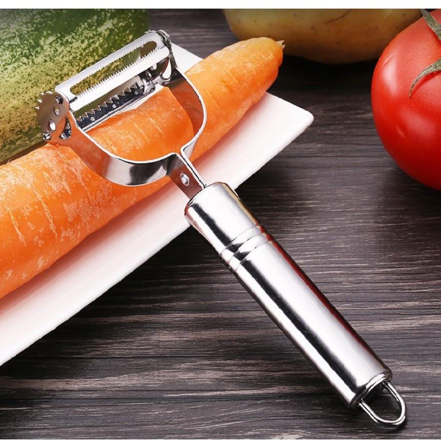 Dao gọt - bào vỏ - thái sợi rau củ quả chuyên dụng bằng inox cao cấp