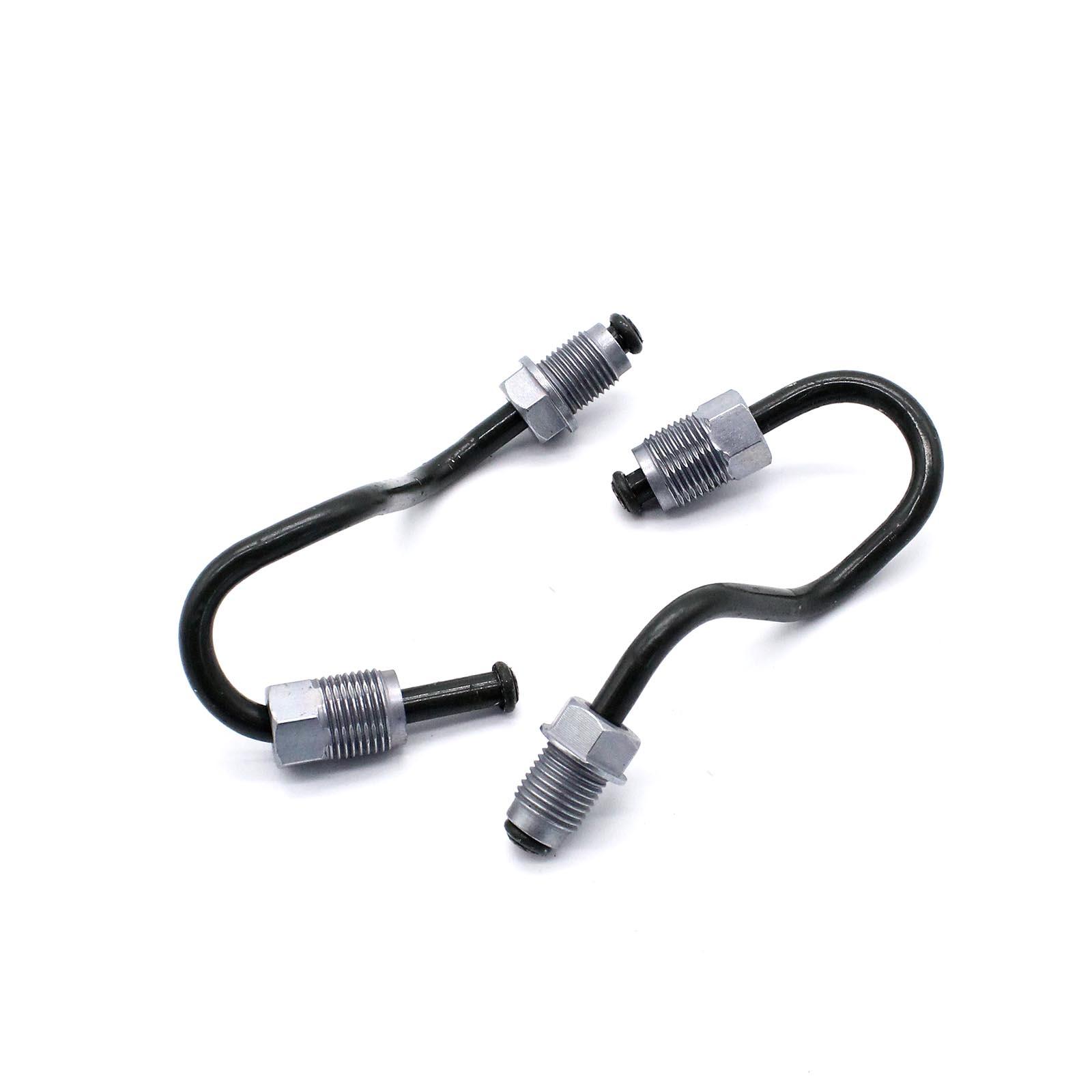 Rear Brake Pipes Pair Replacement for VW Golf MK5 MK6 Touran Audi A3 TT