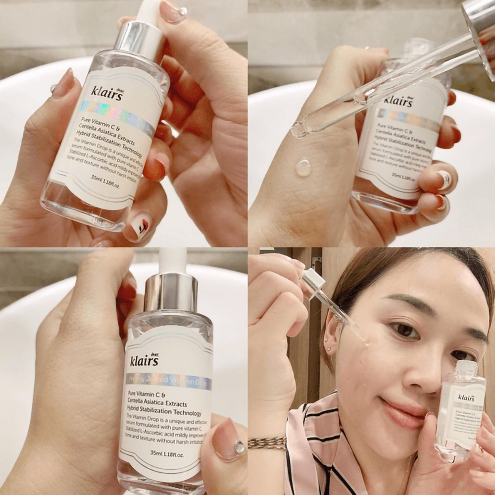 Tinh Chất Dưỡng Da Dear Klairs Freshly Juiced Vitamin Drop 35ml Dưỡng Sáng Và Trẻ Hóa Da 