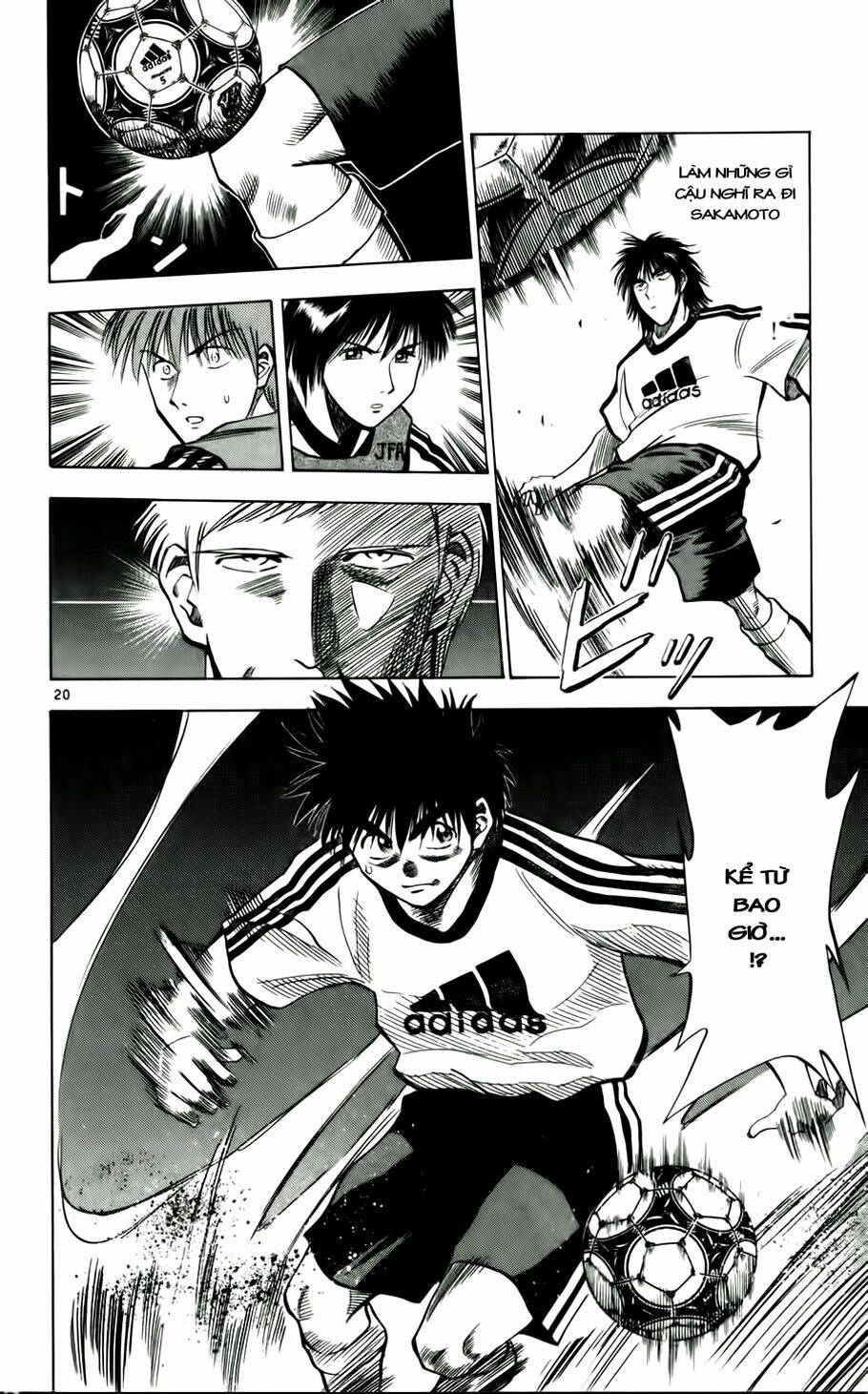 vũ điệu trên sân cỏ - fantasista chapter 45 25