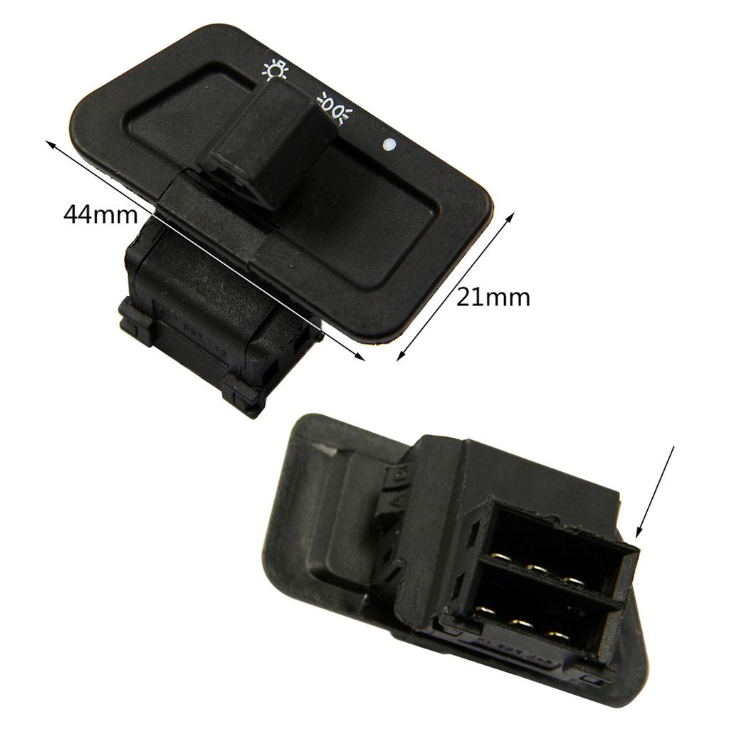 Xe Máy Tay Cầm Đèn Pha Bật/Tắt Đầu Switch