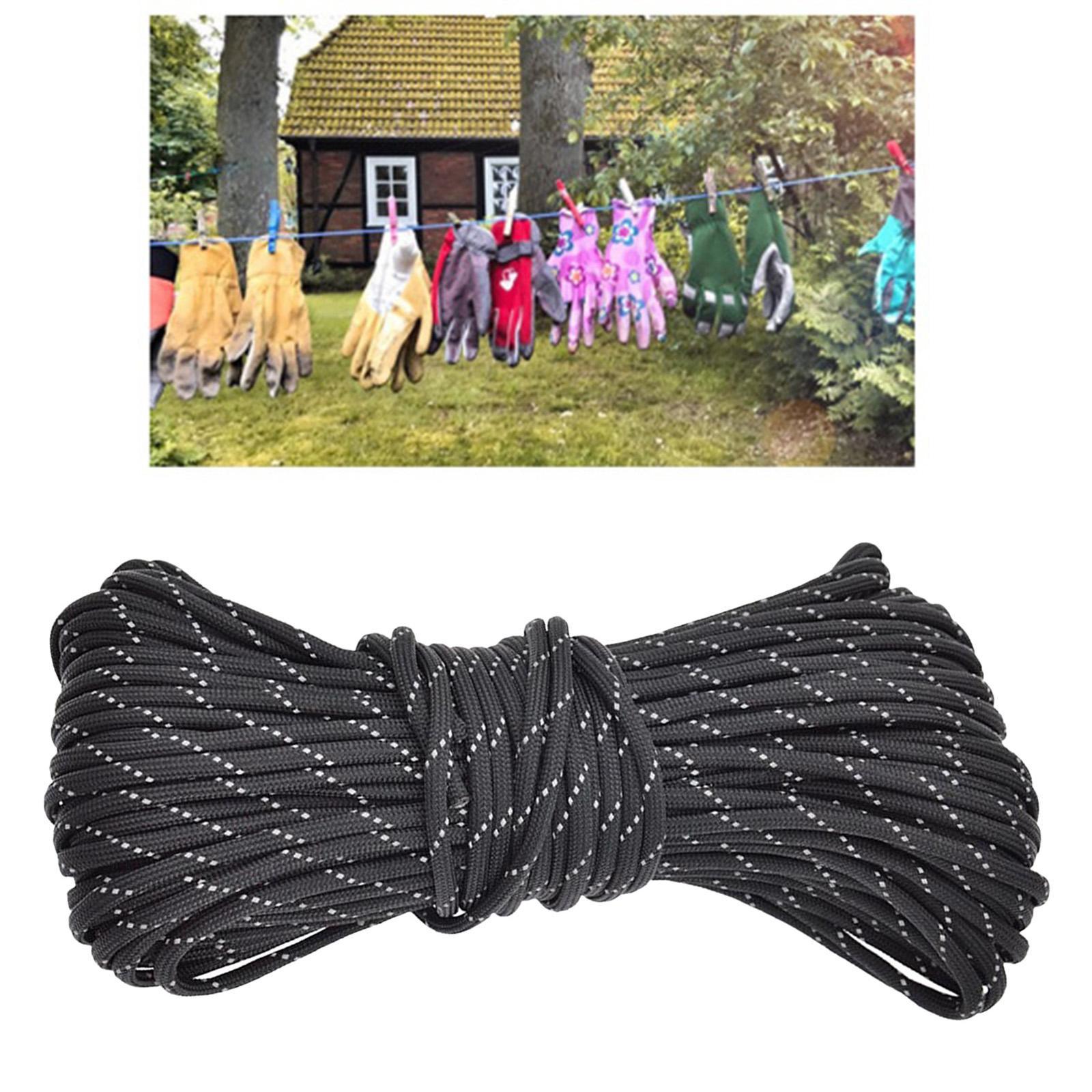 31m Survival Paracord Parachute Fire Cord Survival Ropes , 9 Stand Cores Outdoor Rope