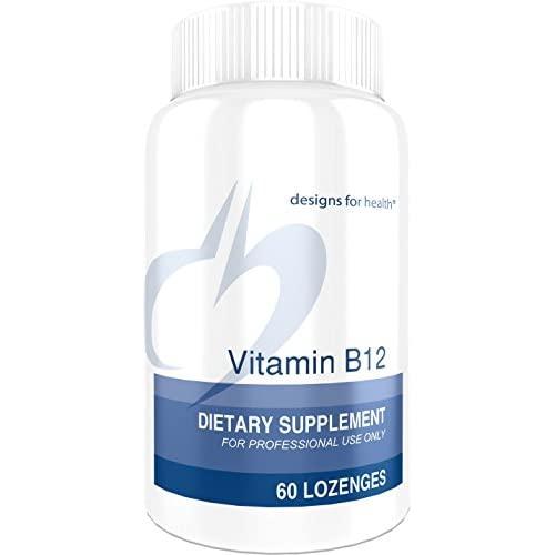 Designs for Health Sublingual Vitamin B12 - 5000mcg B12 as Methylcobalamin, Natural Berry Flavor