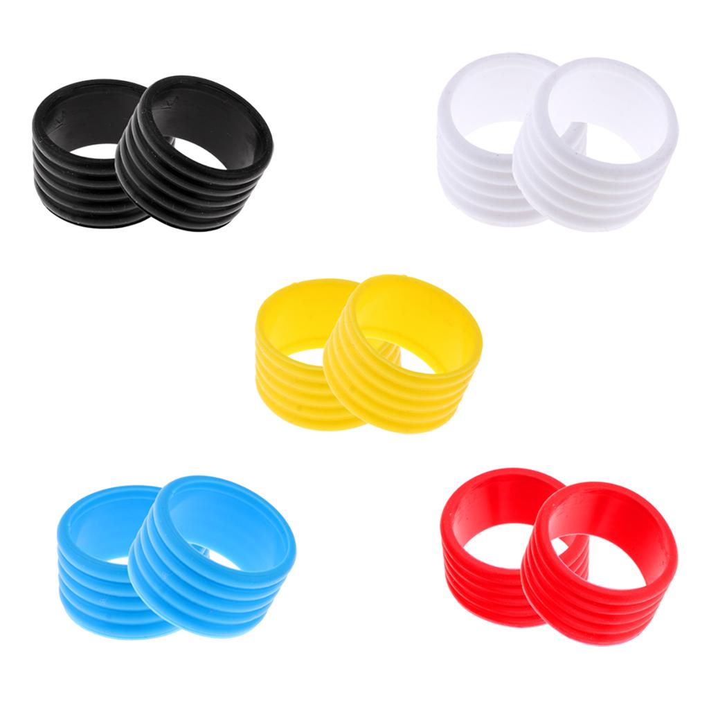2 Pieces Durable Badminton Tennis Racket Fix Rings Protector Band Overgrip Accessories