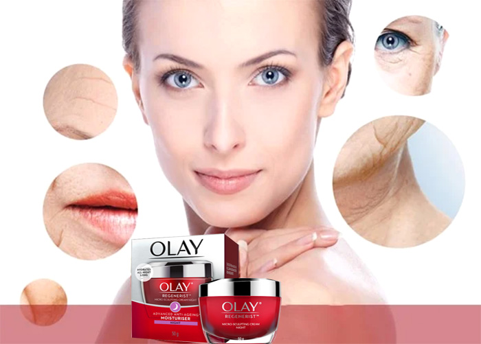 Kem Dưỡng OLAY REGENERIST Đỏ Ban Ngày 50G