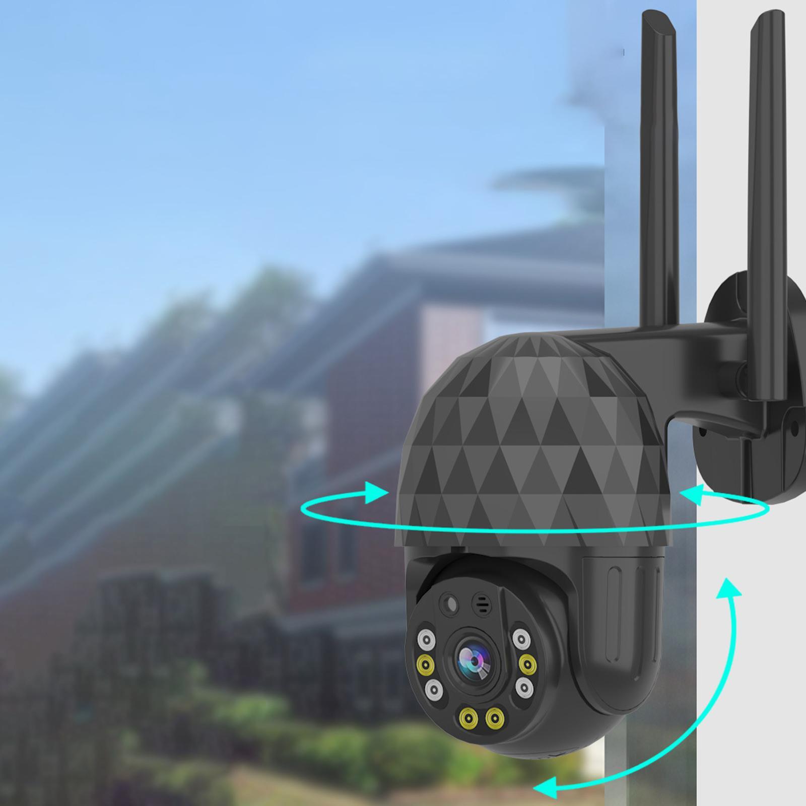 2MP WiFi IP Camera 1920x720  Waterproof Motion Detection for Home