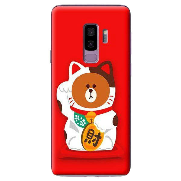 Ốp Lưng Điện Thoại Dành Cho Samsung Galaxy S9 Plus - Line Giả Mèo