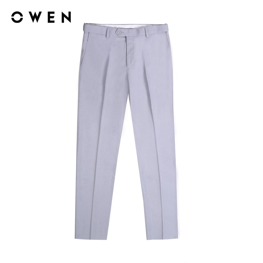Quần tây TR Spandex Melange/slub/Oxford