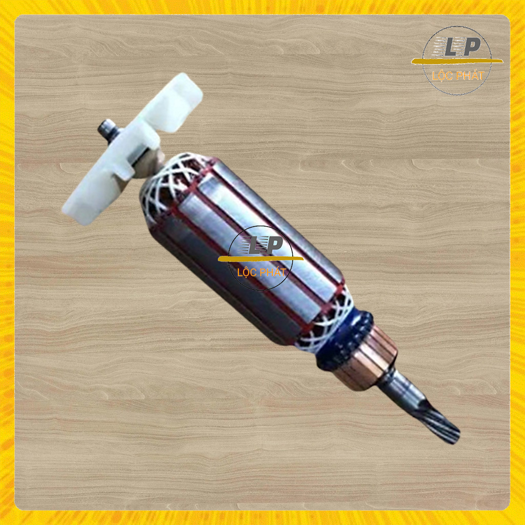 Rotor máy tời điện than loại 9 Răng - Đường kính 41mm