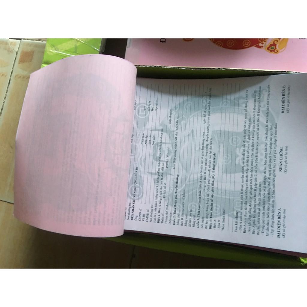 Combo Sổ Cọc Đất THẦN TÀI + 1 hộp Mực Lăn Tay