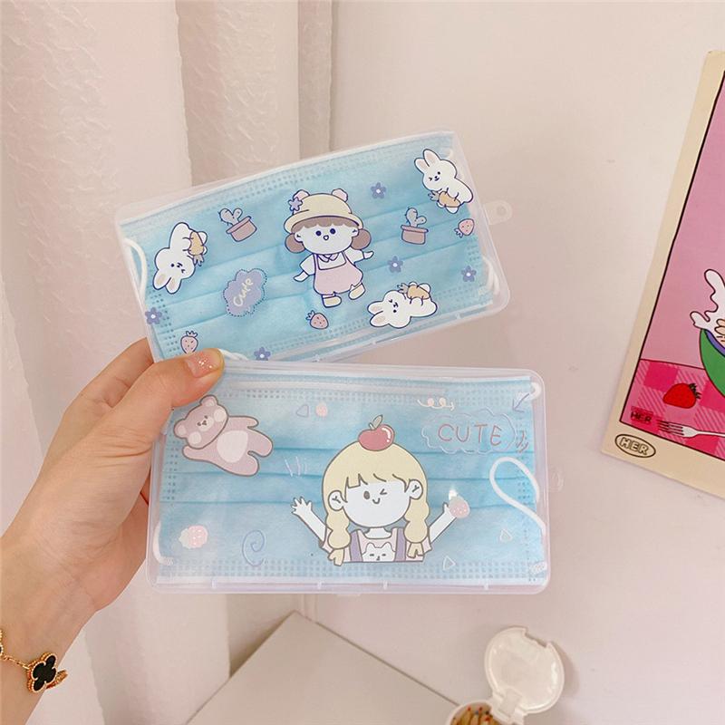 Hộp Đựng Mặt Nạ Chống Bụi Và Ô Nhiễm Tiện Dụng