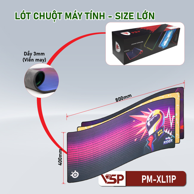 Lót chuột Pad PM-XL11P-hàng chính hãng