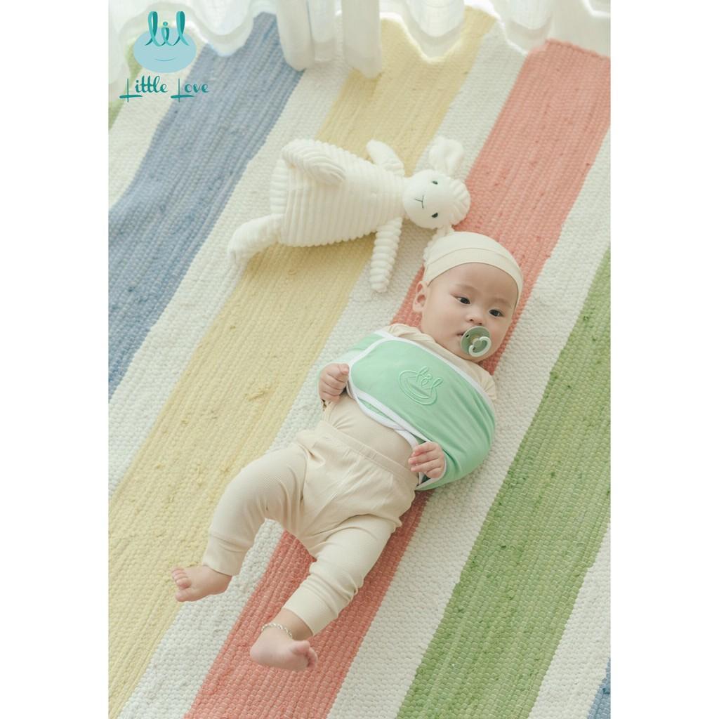 Quấn easy Little Love 100% cotton bảo vệ giấc ngủ của bé